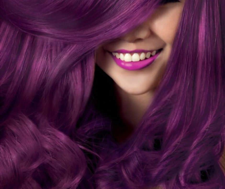 What Does Purple Hair Mean On A Woman