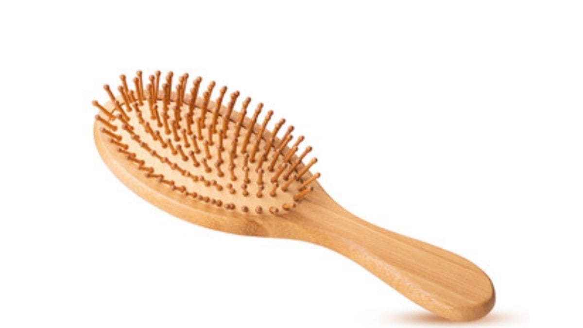 How to clean boar bristle hairbrush ReenaSidhu