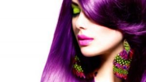 How to get dark purple hair