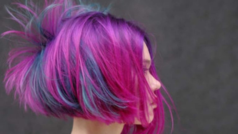 How to get purple out of hair