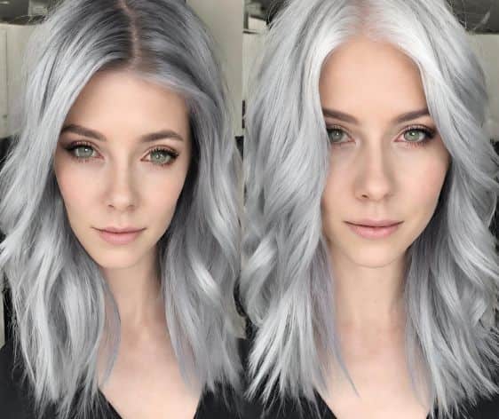 What Happens When You Bleach Grey Hair - ReenaSidhu