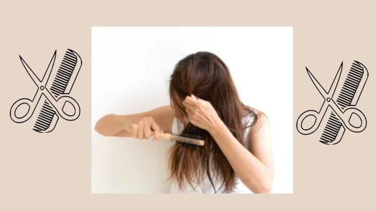 How to stop hair from tangling at nape of neck