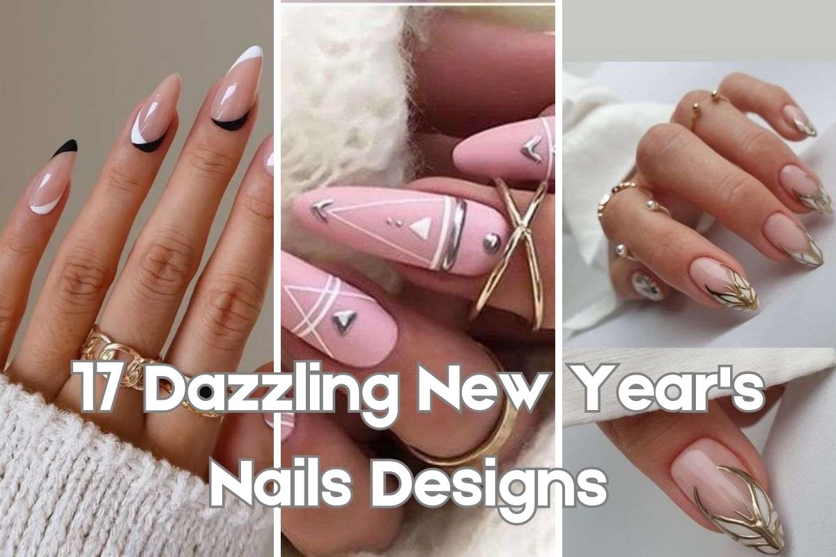 17 Dazzling New Year's Nails Designs