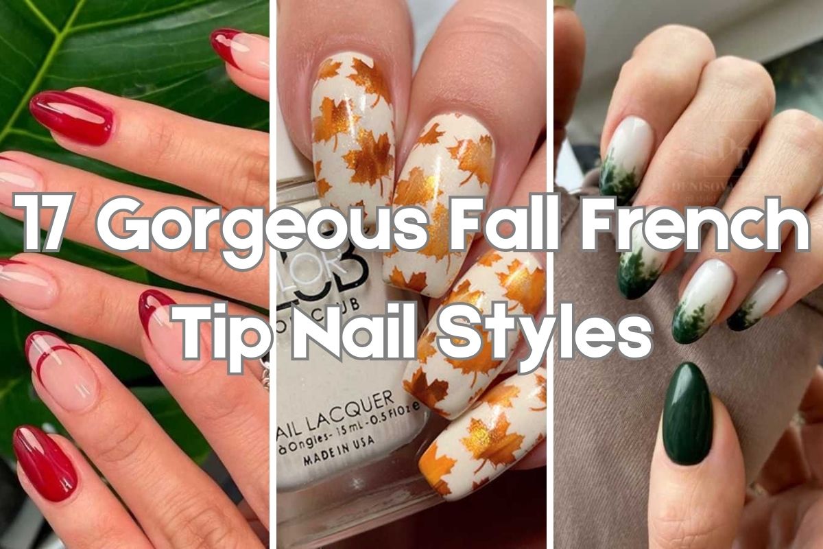 17 Gorgeous Fall French Tip Nail Styles