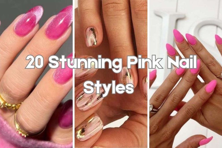 20 Stunning Pink Nail Styles to Elevate Your Look