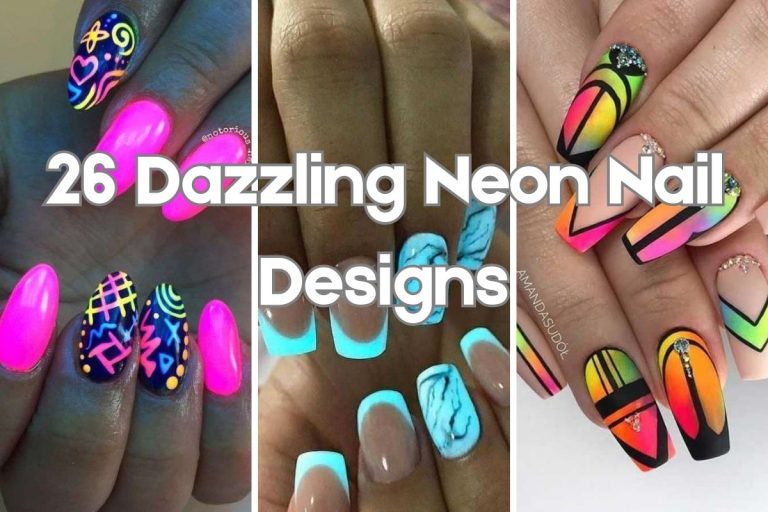 26 Dazzling Neon Nail Designs to Light Up Your Look