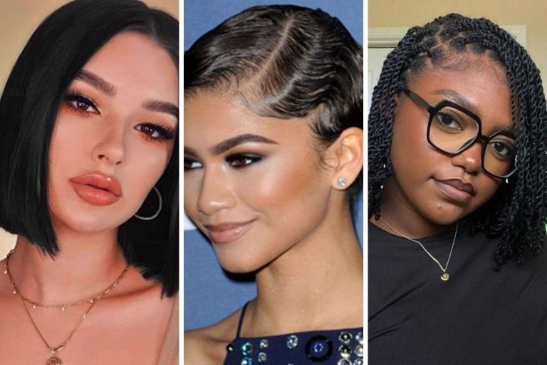 29 Stunning Hairstyles for Short Straight Hair Black