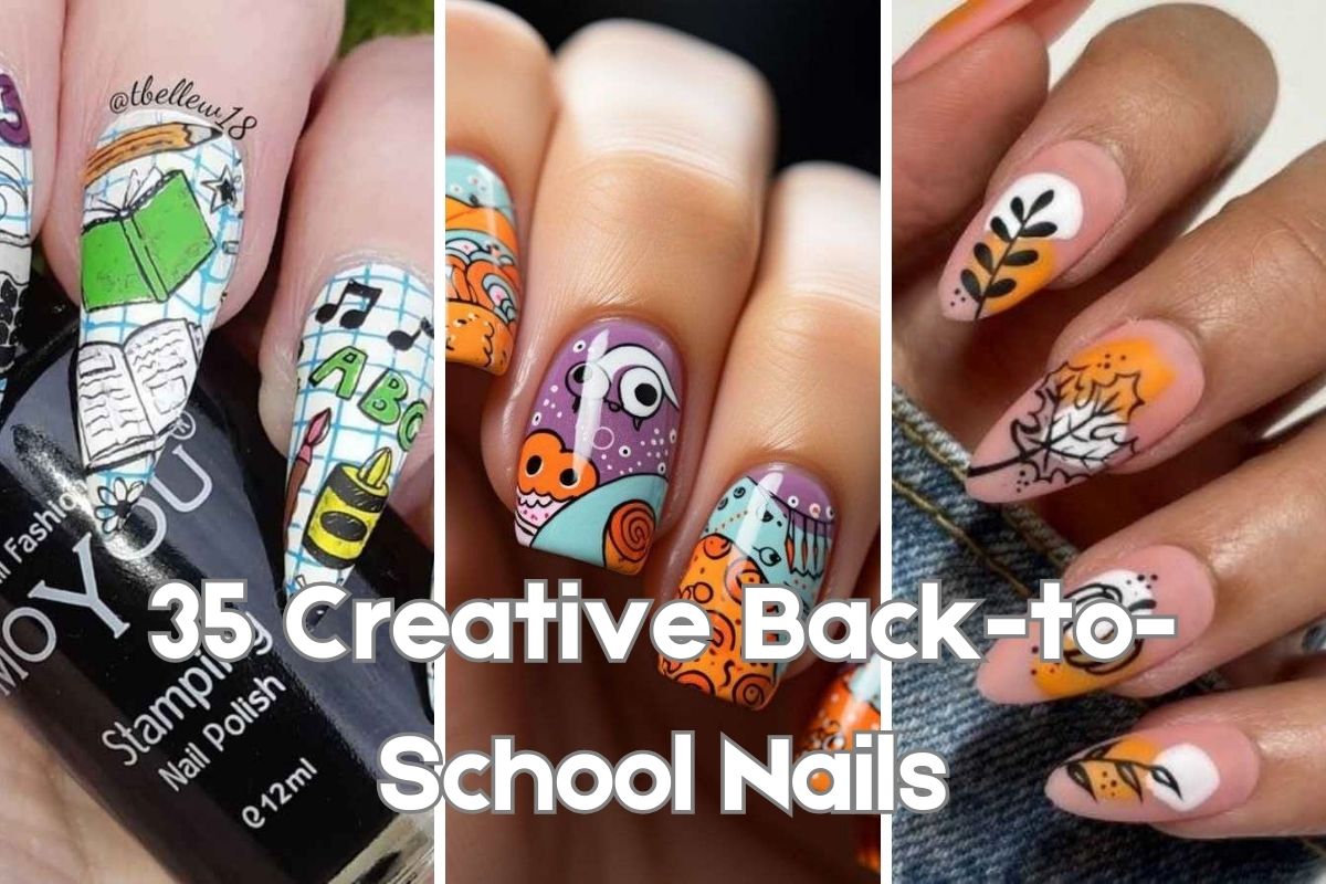 35 Creative Back-to-School Nails