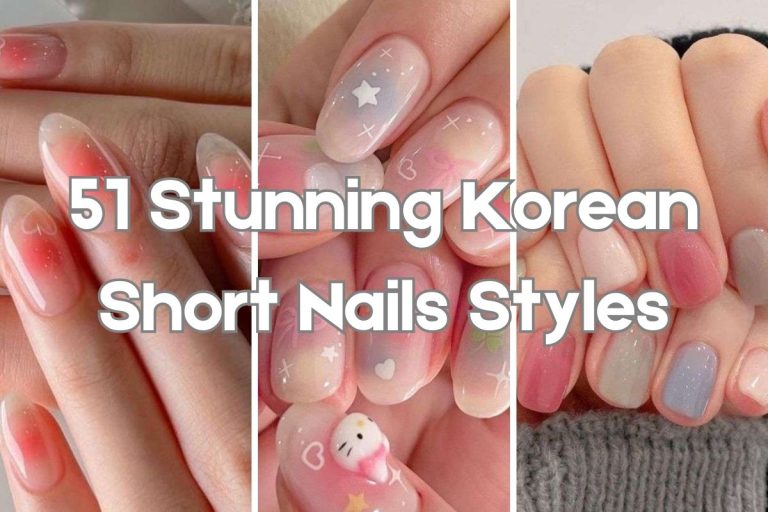 51 Stunning Korean Short Nails Styles: Embrace Elegance