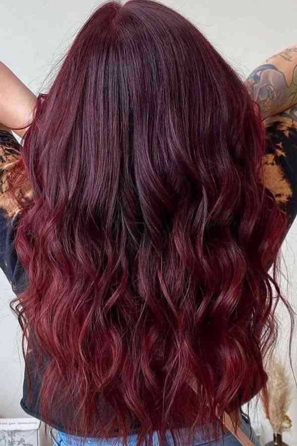 48 Cherry Wine Hair Color Burgundy Styles: Embrace the Bold Elegance ...