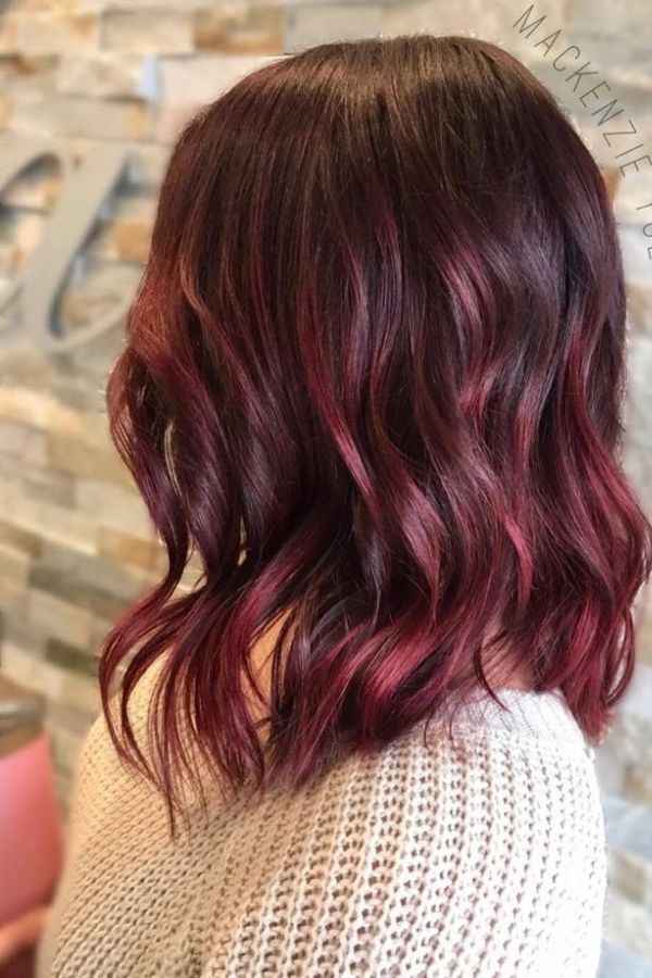 48 Cherry Wine Hair Color Burgundy Styles: Embrace the Bold Elegance ...