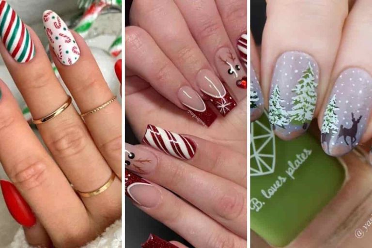 39 December Nails Adding Festive Sparkle to Your Look