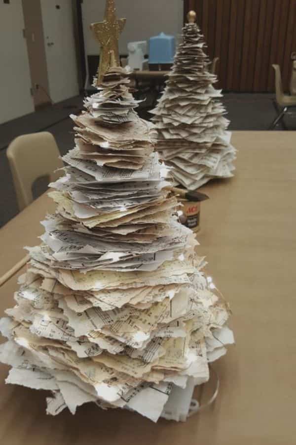 Paper Crafts Christmas Tree Decoration Ideas