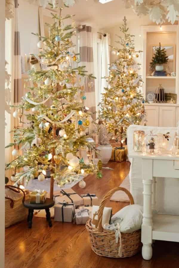Starburst Lights Christmas Tree Decor Ideas