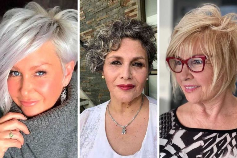 Sassy And Stunning: 29 Haircuts For Women Over 50 With Round Faces