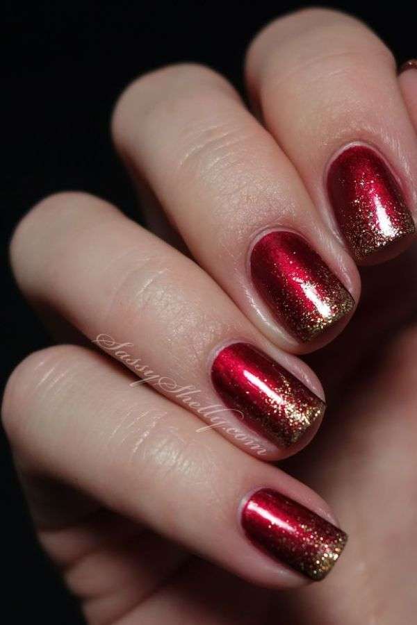 Festive Red Christmas Nails Ideas to Sparkle Your Holidays ReenaSidhu