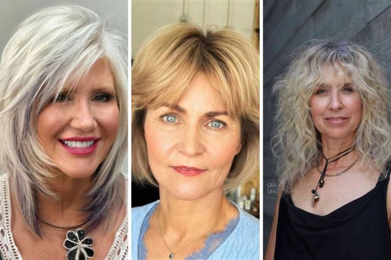 Timeless Elegance: 29 Stunning Bangs for Older Women