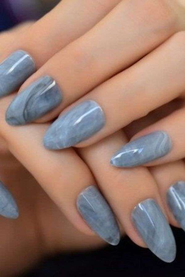 29 Gorgeous Gray Winter Nails for a Sophisticated Seasonal Look ...