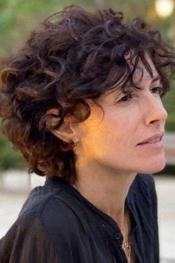 Curly Tapered Cut