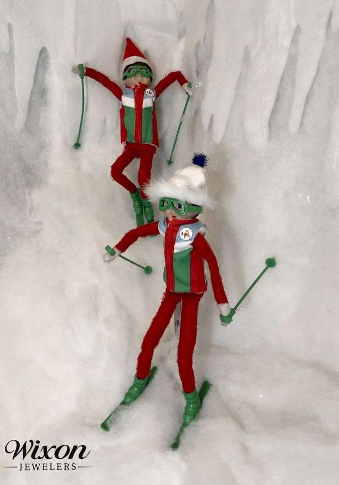 Skiing Elf
