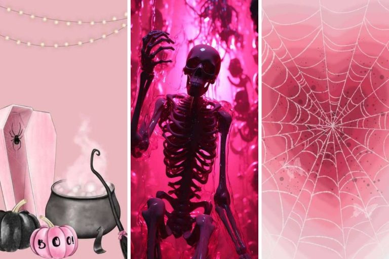 29 Pink Halloween Wallpaper Ideas to Haunt Your Screens