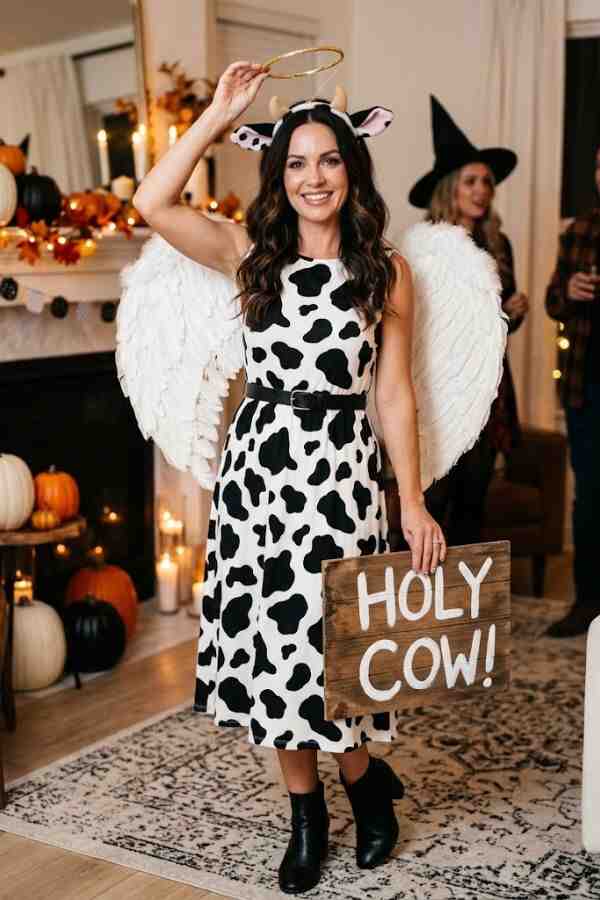 funny Holy Cow Halloween costume idea