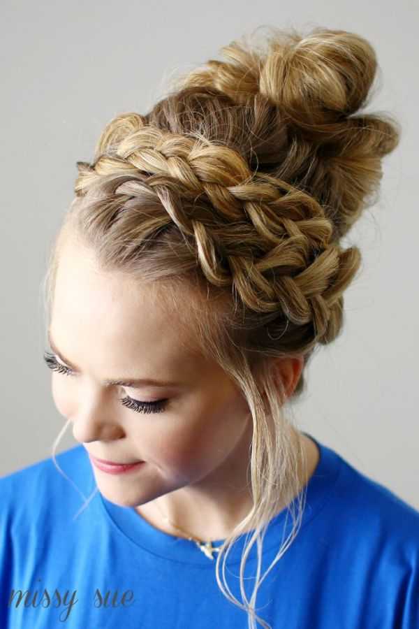 Braided Top Knot