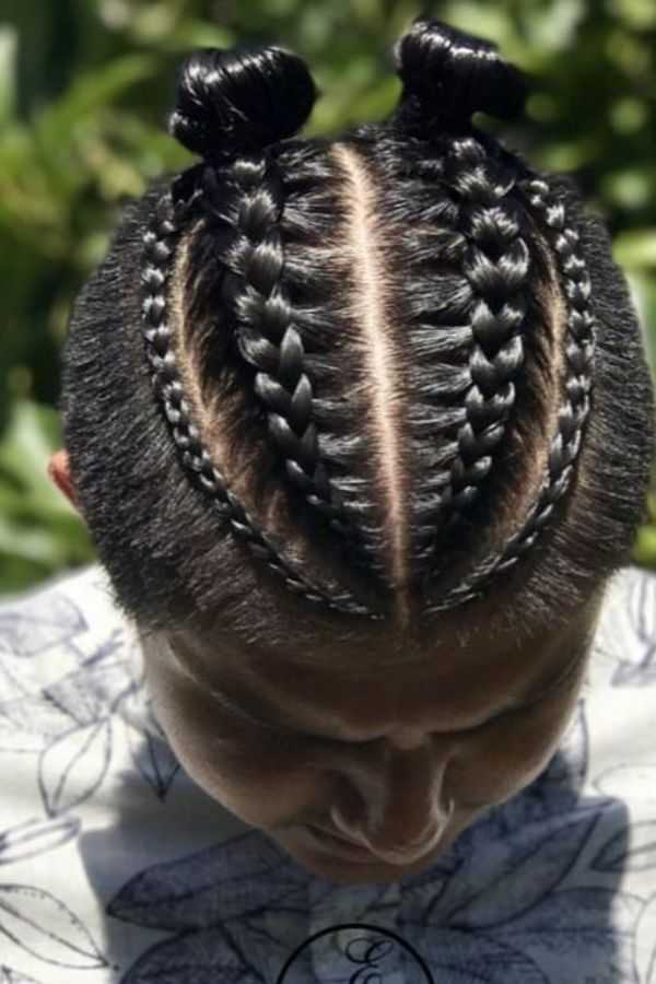 Double Braided Bun