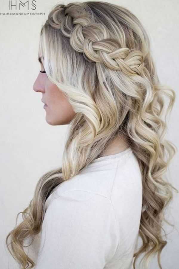 Halo Braid with Loose Waves