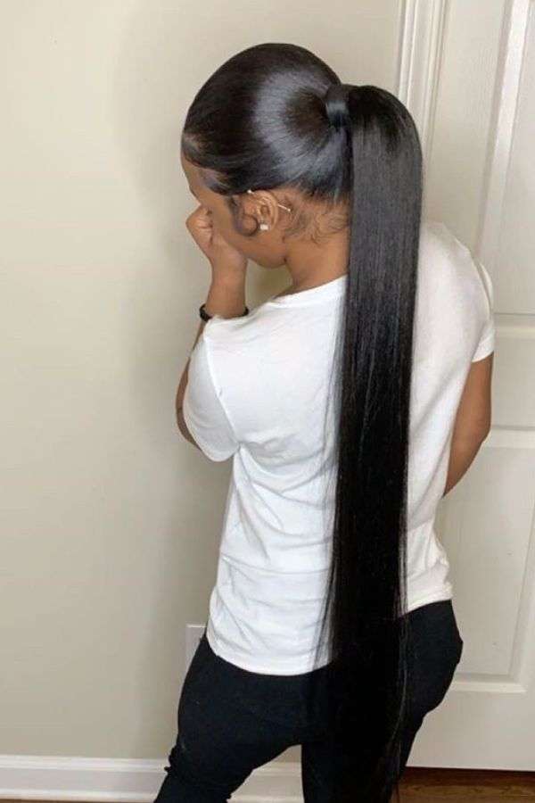 Long Sleek Ponytail