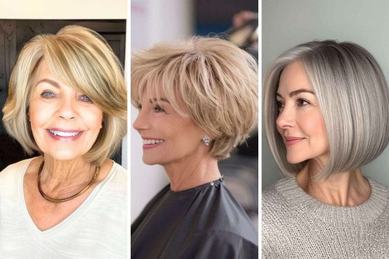 29 Flattering Bob Hairstyles for Older Women with Thin Hair