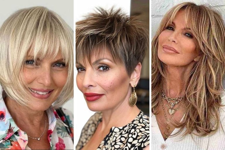 29 Sleek and Stylish Razor-Cut Hairstyles for Older Women: Add Edge and Elegance to Your Look”
