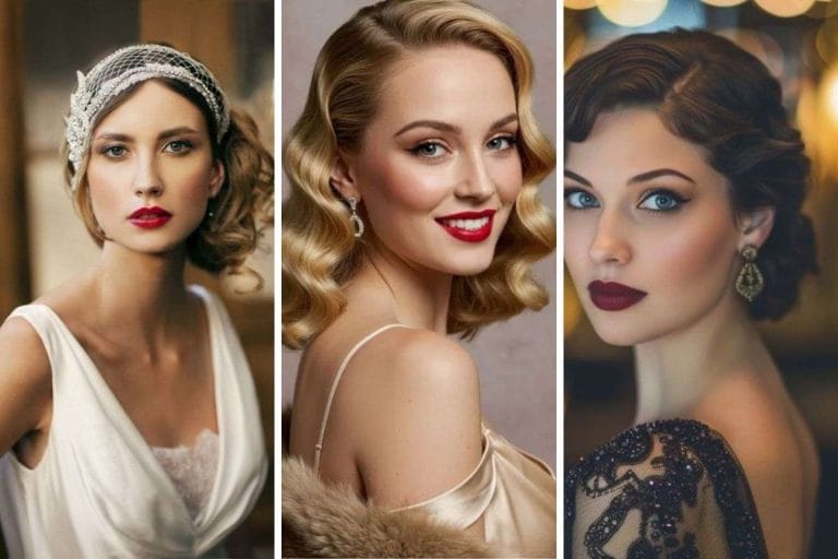 Glamour and Grace: 29 Stunning 1920s Evening Hairstyles to Revive Roaring Twenties Elegance