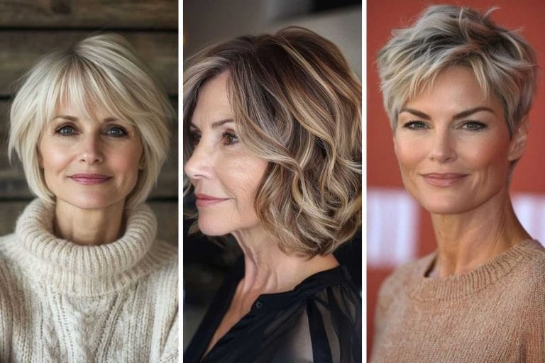 29 Chic Shaggy Bob Hairstyles for Older Women: Stylish and Effortless Ideas”