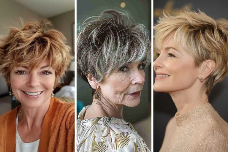 29 Chic Shaggy Long Pixie Cuts for Older Women That Radiate Confidence