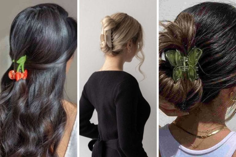 29 Chic and Easy Claw Clip Hairstyles for Women Over 50