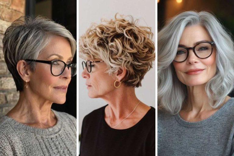 29 Flattering Hairstyles for Women Over 70 with Glasses