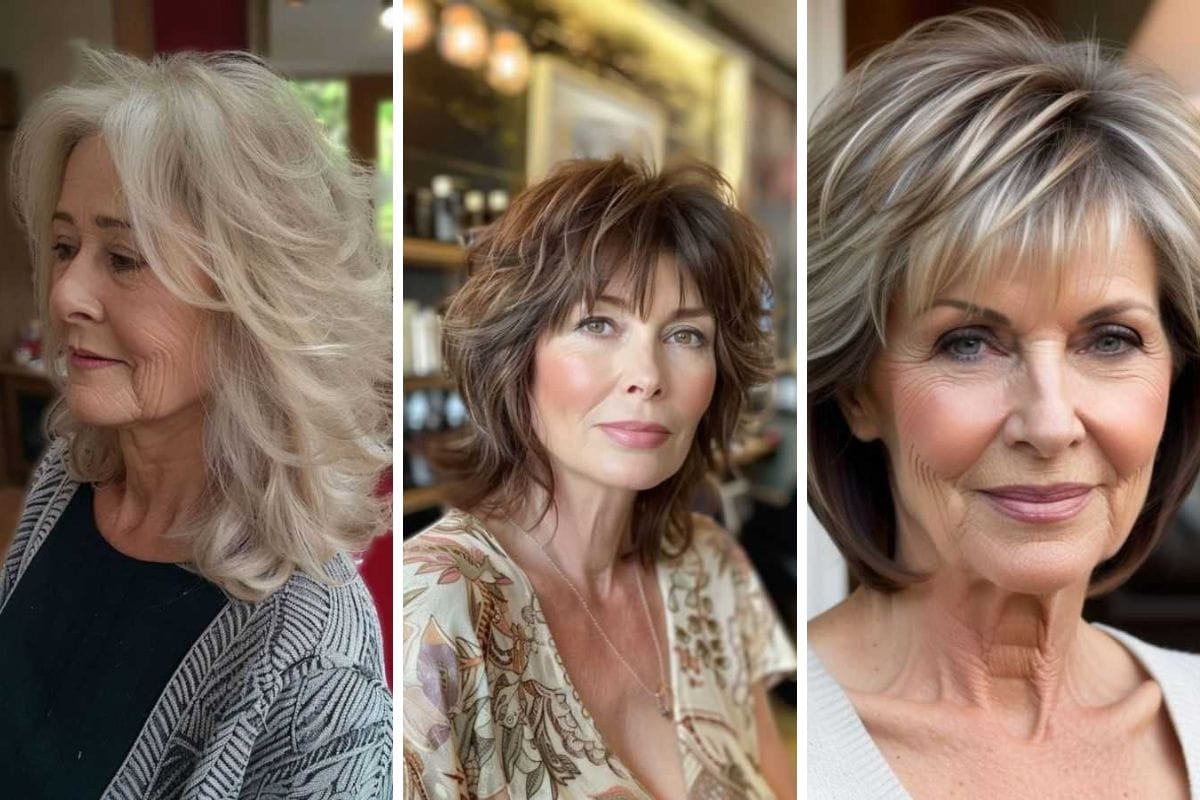 29 Modern Shaggy Hairstyles for Women Over 50 with Fine Hair Effortless, Flattering, and Fabulous