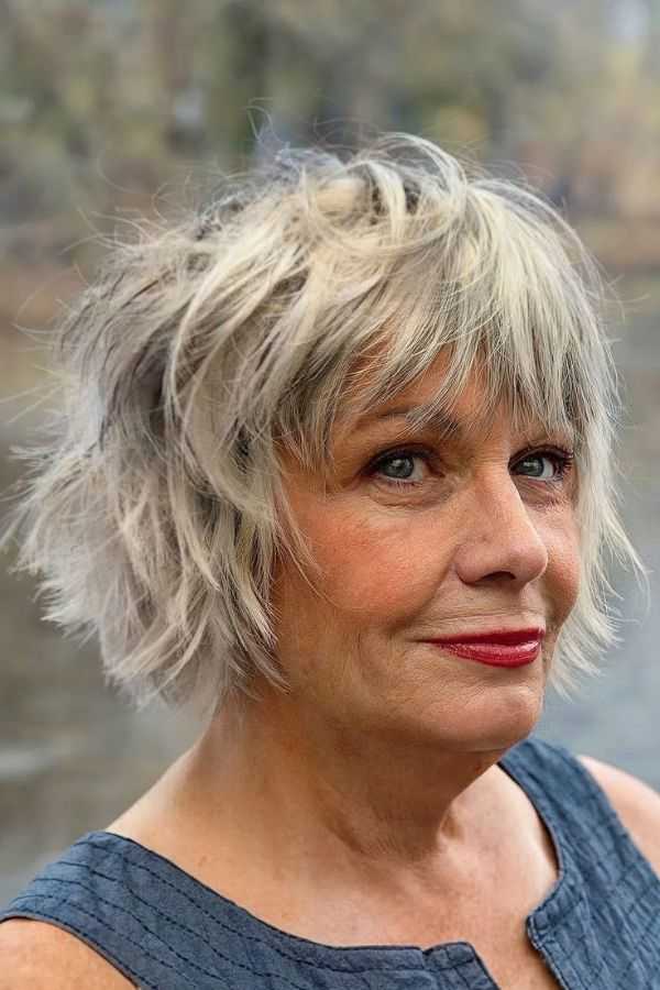 Choppy Pixie with Wispy Bangs