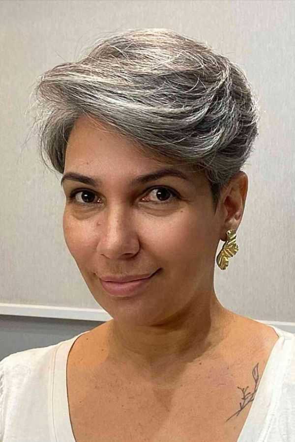 Choppy Wedge with Layered Bangs
