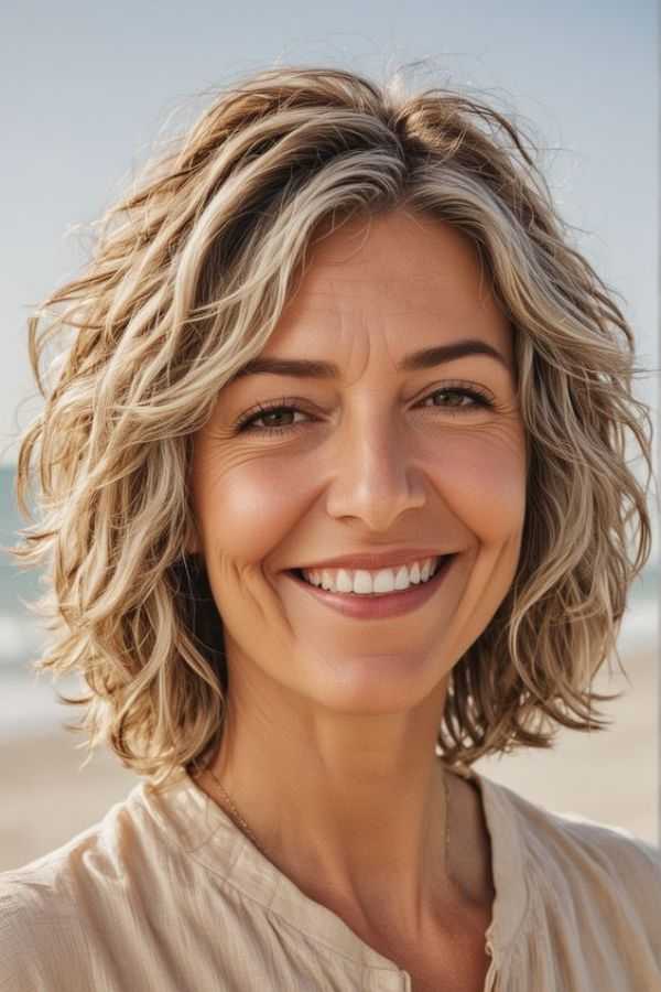 Layered Beachy Waves
