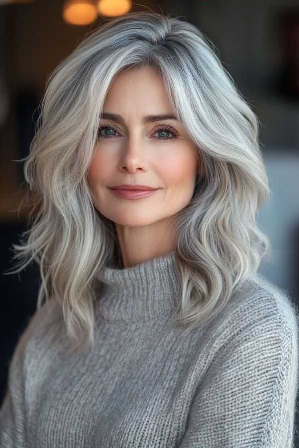 Layered Shoulder-Length Cut