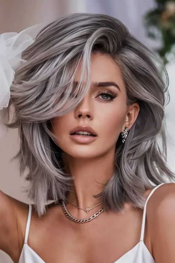 Root Shadow with Silver Blonde Highlights