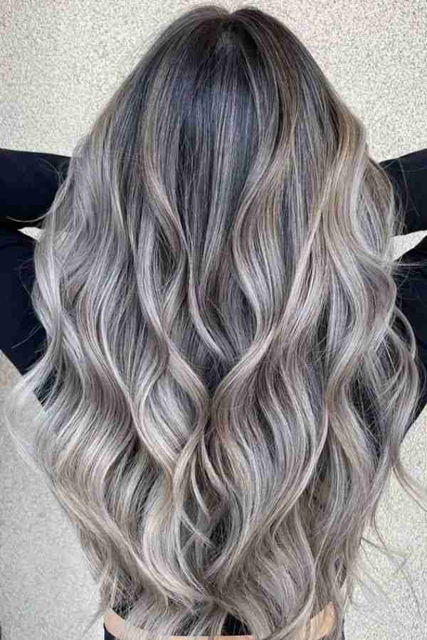 Smoky Ash Blonde Waves