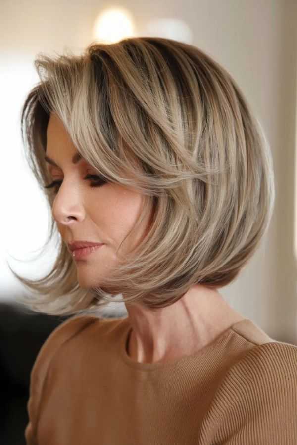 Tapered Wedge with Volume Crown