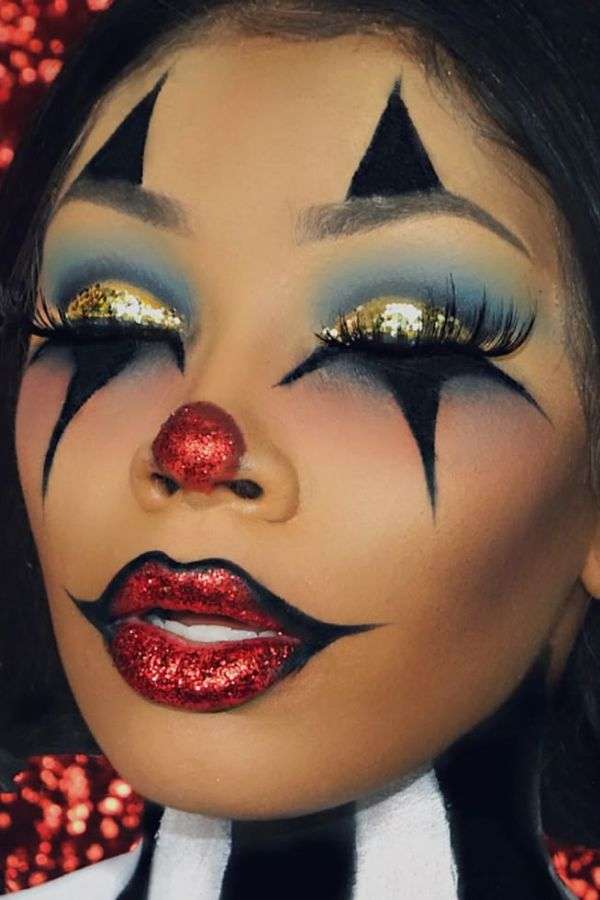 Creepy Clown Makeup
