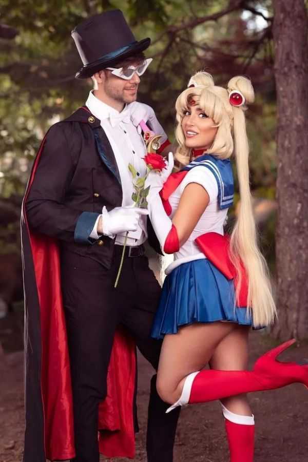 Sailor Moon, Mars, and Mercury