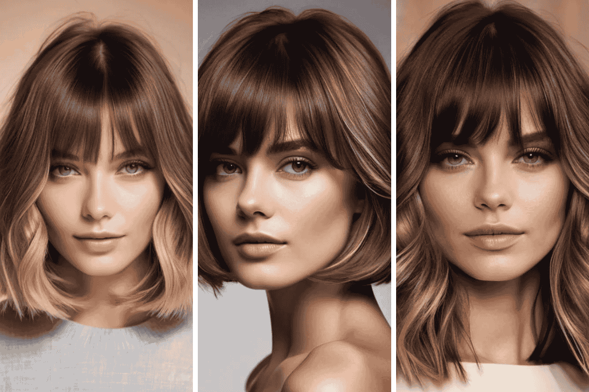 Butterfly Haircut with Curtain Bangs