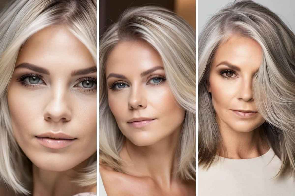 Ashy Blonde Hair for Women Going Grey