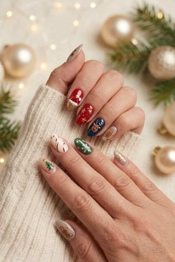 cute-christmas-nail-art